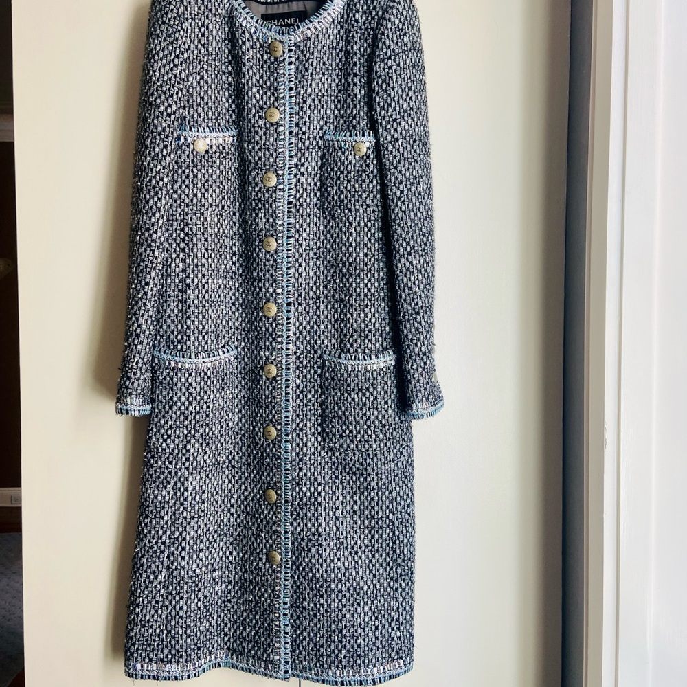 Chanel Fall 2014 Supermarket Collection Tweed Coat and Pants Set - Picture 6 of 17